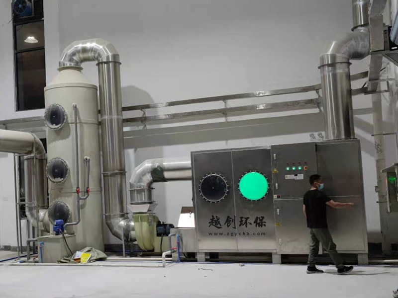 廣州洛溪泵站除臭安裝工程