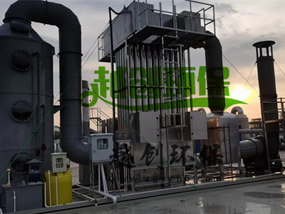 江門噴錫油煙廢氣處理安裝工程