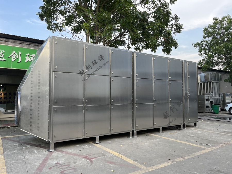 吸附型多效化學(xué)除臭裝置