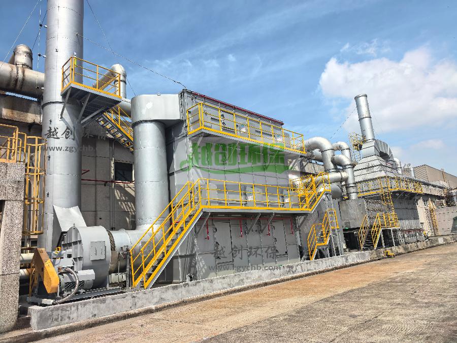 南亞塑膠廢氣除臭安裝工程