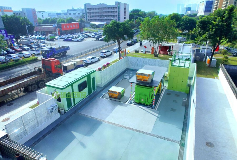 沙井垃圾站除臭設(shè)備工程_副本