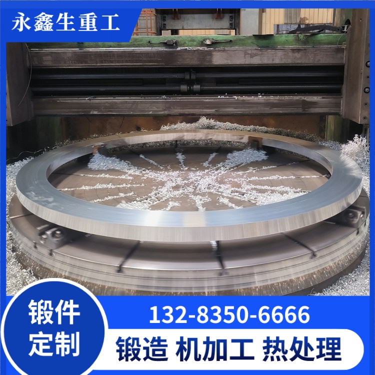 工業鋁法蘭鍛件生產流程 從鍛造到精加工