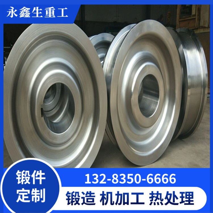大直徑與大噸位橋式起重機車輪鍛件